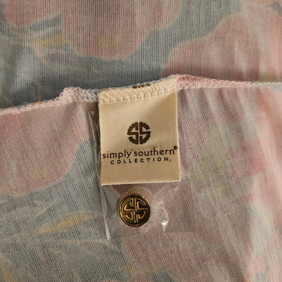 NWT Simply Southern Tropical Maxi Dress - Picture 7 of 8